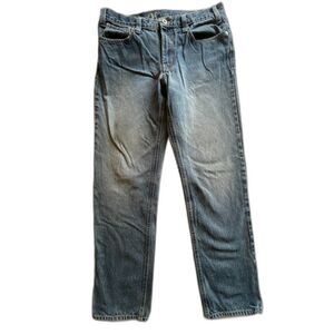 Vintage Hurley Jeans Mens 34x30 Baggy Blue Denim Skater Straight Leg Y2K Grunge